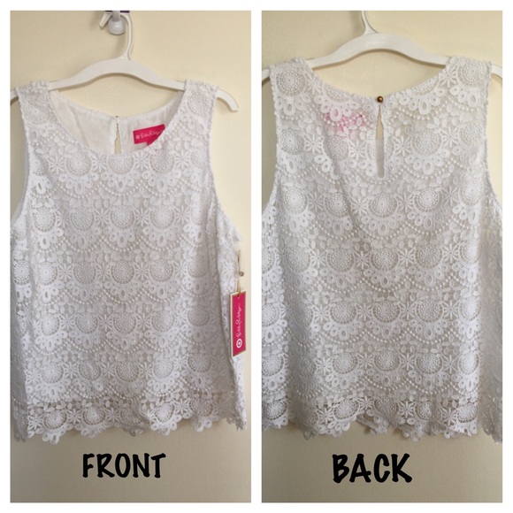 Lilly Pulitzer for Target Women's Crochet Tank Top