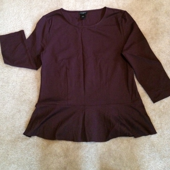 Ann Taylor Plum shirt