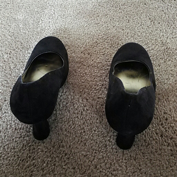 Nwob never worn nine west suede shoes