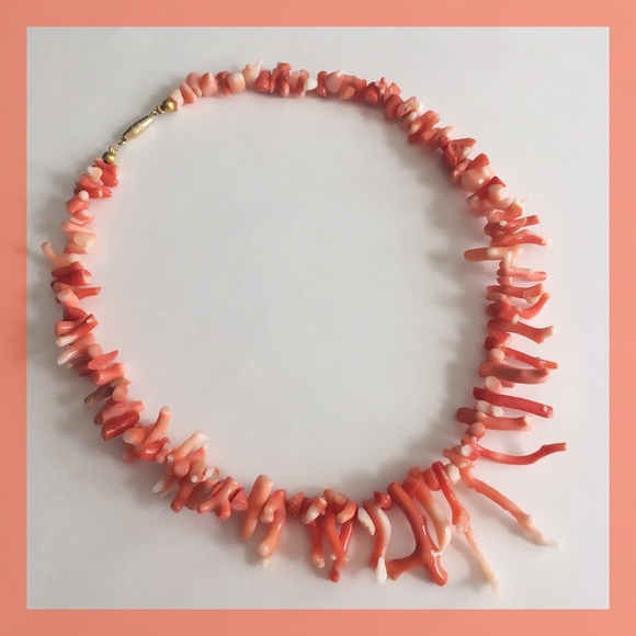Beach Coral Necklace