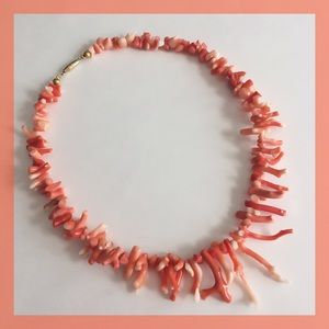 Beach Coral Necklace