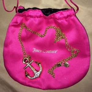 JUICY COUTURE ANCHOR NECKLACE