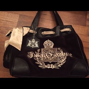 Velour Juicy Couture purse