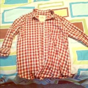 Hollister flannel size women's M