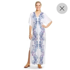 Lilly Pulitzer maxi Caftan cover up