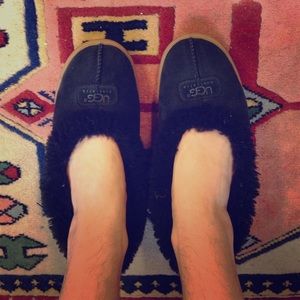 Black UGG Slippers