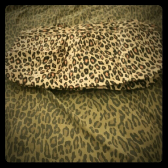 Leopard Print Beach Bag