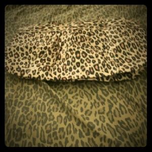 Leopard Print Beach Bag