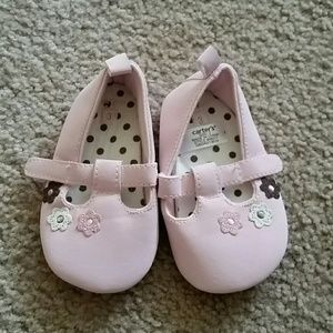 Carter's Sized 3 Pink Shoes