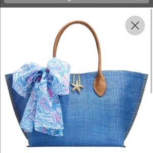 Lilly Pulitzer  blue bag