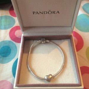 Pandora bracelet with charm