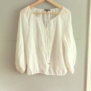 Matty M white blouse
