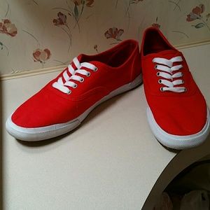 Red "vans"