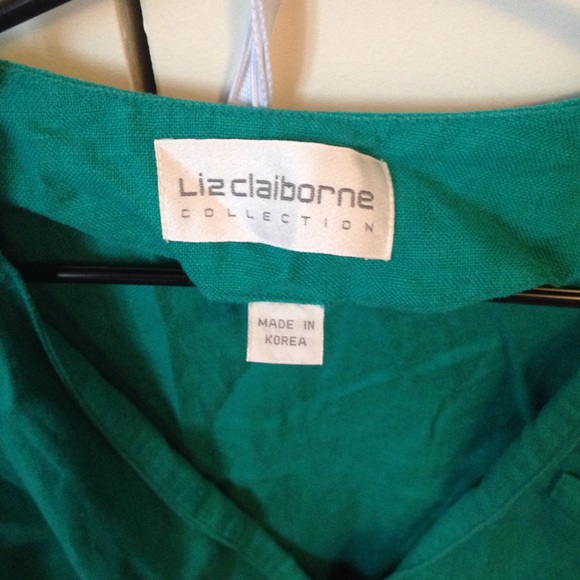 Turquoise 2-button jacket - Picture 2 of 2