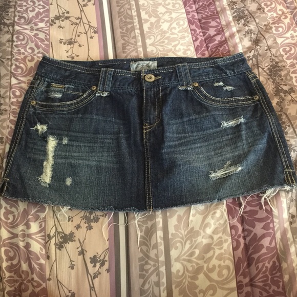 Aeropostale denim skirt