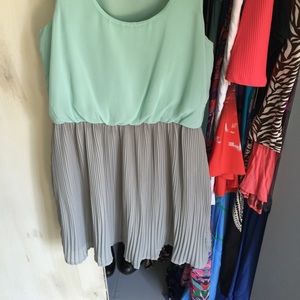 Urban outfitters cute pleated dress
