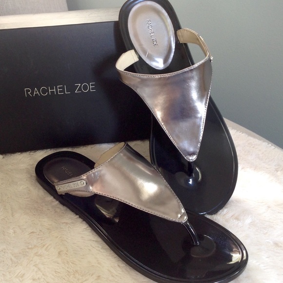 Rachel Zoe Metallic Sandal