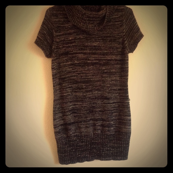 Very comfy sweater dress!