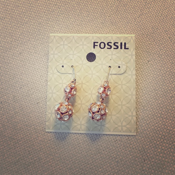 Fossil earrings