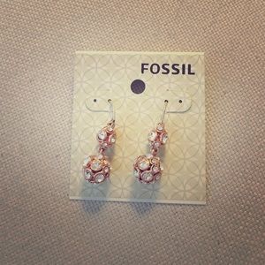 Fossil earrings