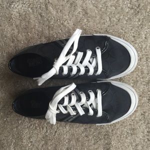 Coach Sneakers! Size 6 1/2 black!