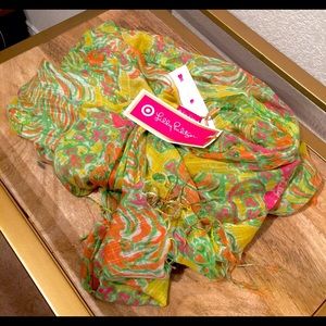 SOLD! Lilly Pulitzer Scarf in Happy Place