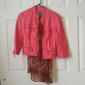 Daytrip Hot Pink Pleather