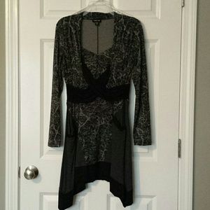 NWOT Long top/ dress