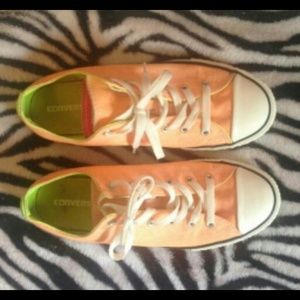 Orange sherbet converse all stars