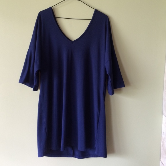 Navy Blue Shift Dress