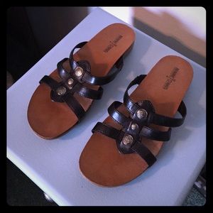 Minnetonka leather sandal