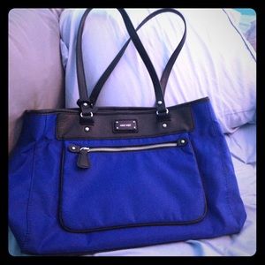 Nine West royal blue purse