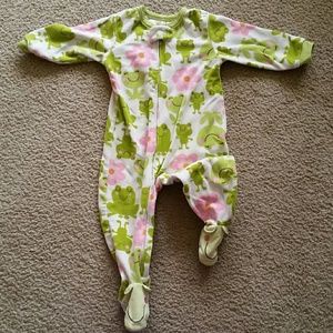 12 mos footed sleeper