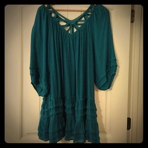 New boutique ruffle dress