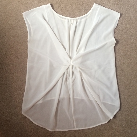 White sheer top - Picture 2 of 2