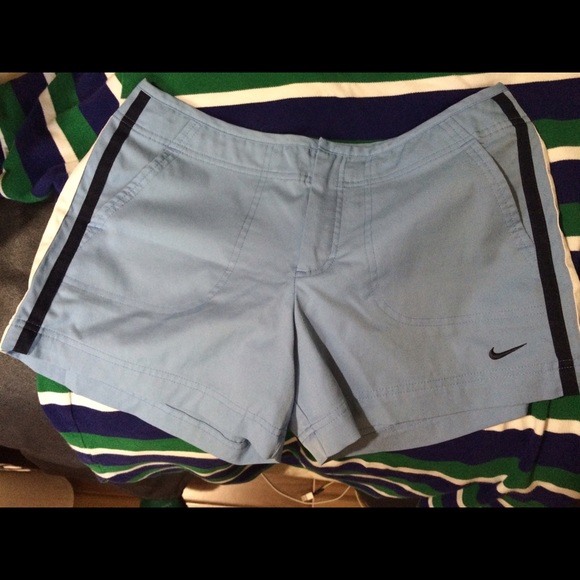 Blue, Nike shorts