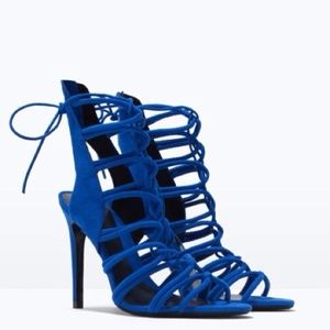 Blue Zara shoes (reserved)