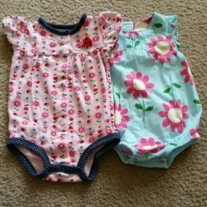 9mos girl's onsies