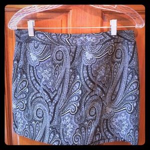 Black and grey fall/winter skirt