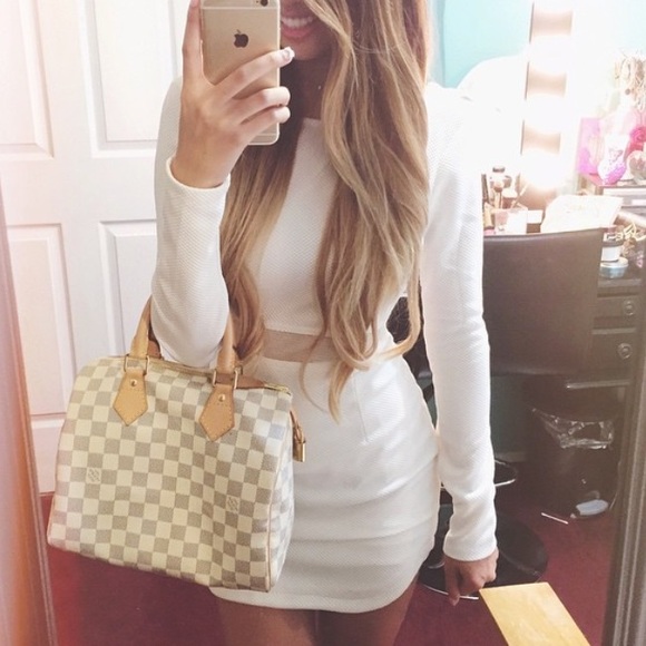 White dress