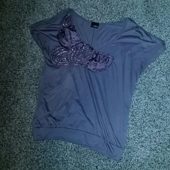 Purple daytrip shirt! Embellished