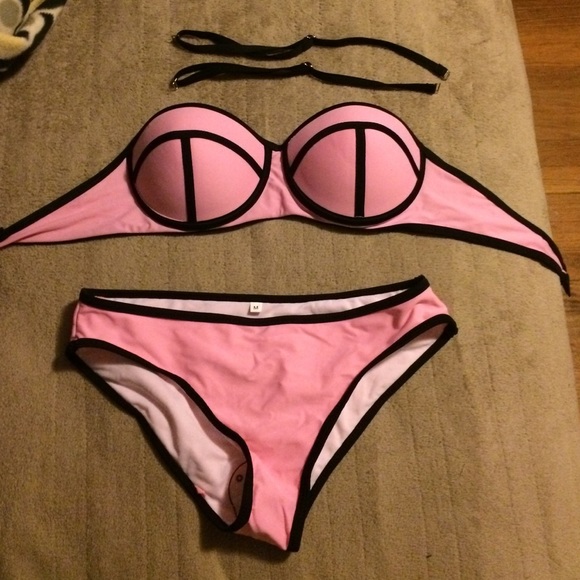 Light Pink Triangl Inspired Bikini