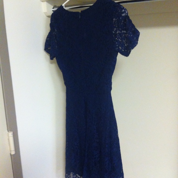 Forever 21 blue lace dress - Picture 4 of 4