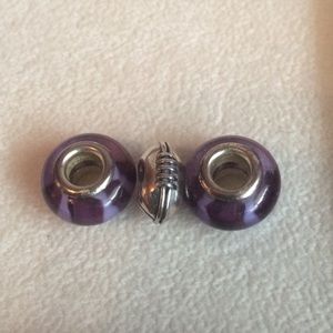 Pandora football charm