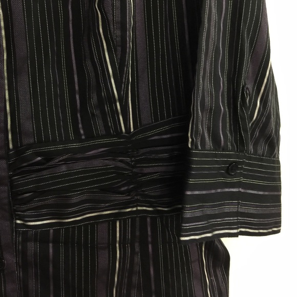 Apt 9 shiny Blouse Top 1X, 3/4 Sleeve - Picture 2 of 4