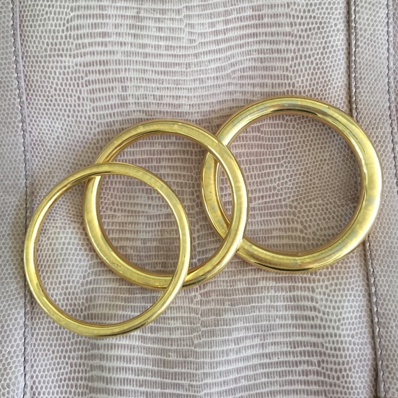 Ralph Lauren Jewelry - Gold stackable bracelets