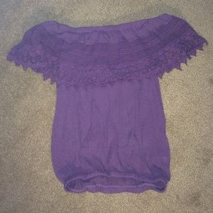 Off the shoulder top