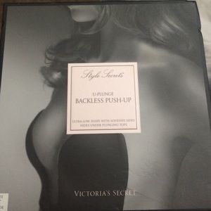 U Plunge Backless Push-Up