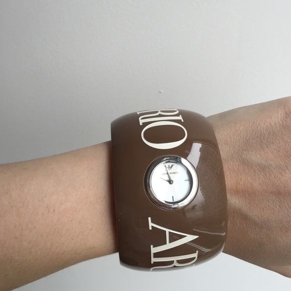 Emporio Armani cuff watch main image 4