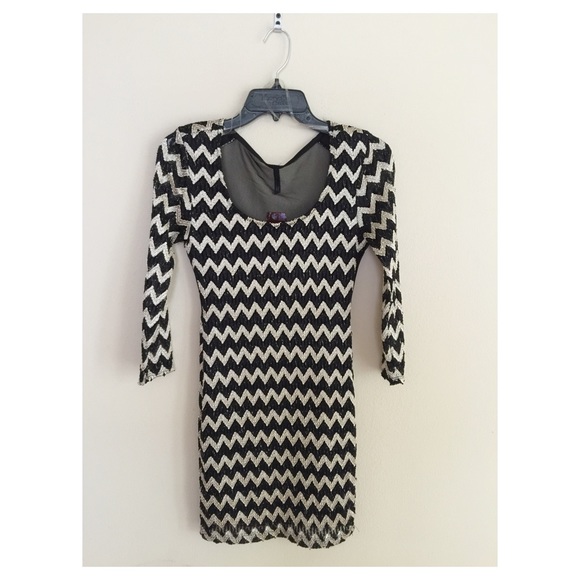Brand New! Black and gold dress